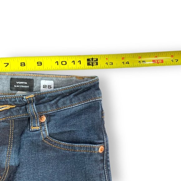 Volcom Boys Vorta Slim Straight Fit Denim Jeans - Size 25 - Picture 8 of 11